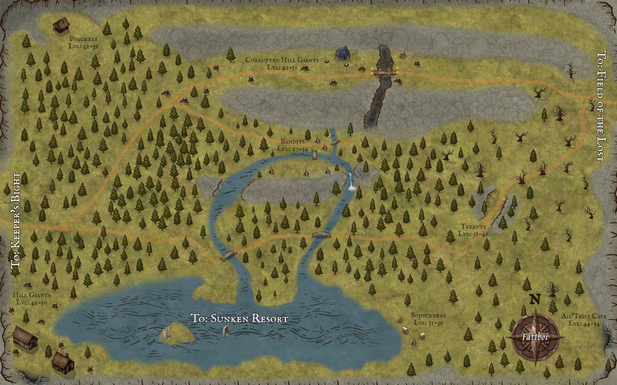 Scarwood map