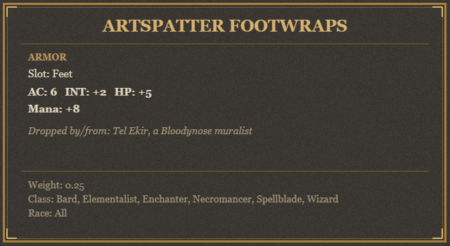 Artspatter Footwraps