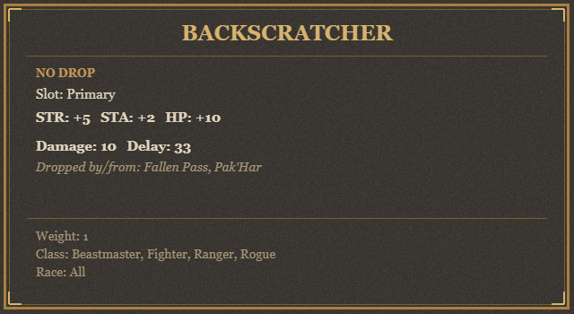 Backscratcher