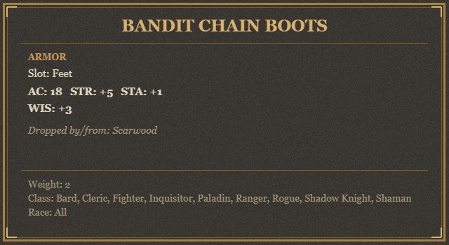 Bandit Chain Boots