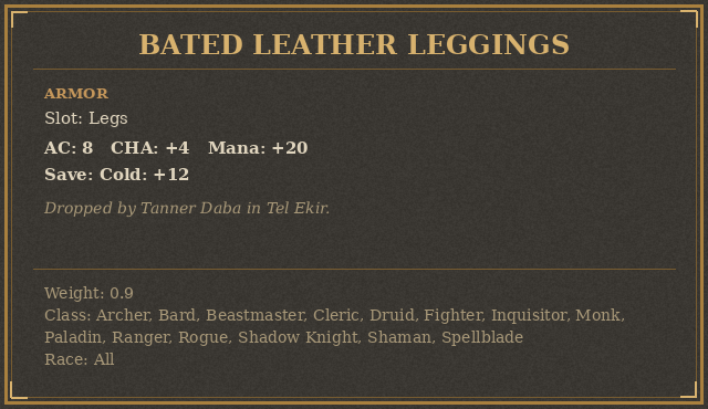 Bated Leather Leggings