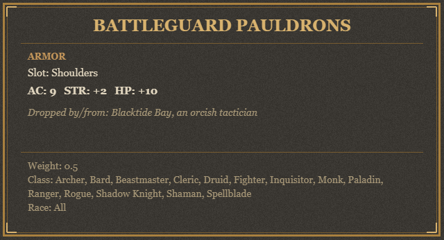 Battleguard Pauldrons