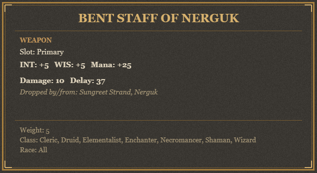 Bent Staff of Nerguk