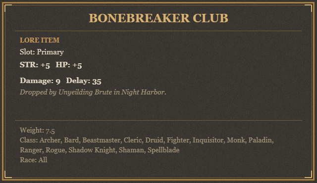 Bonebreaker Club