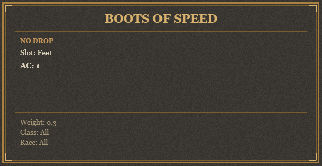Boots of Speed
