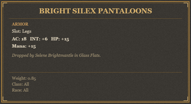 Bright Silex Pantaloons