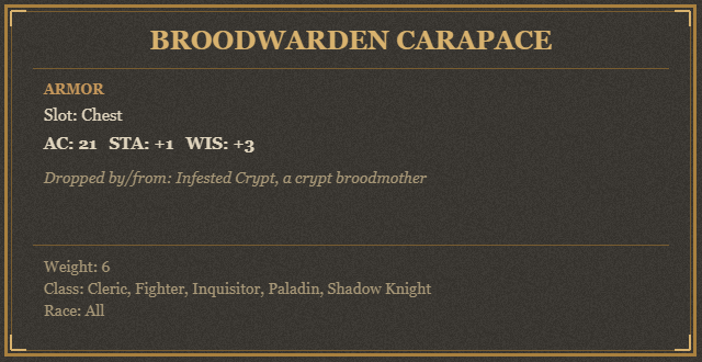 Broodwarden Carapace
