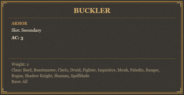 Buckler