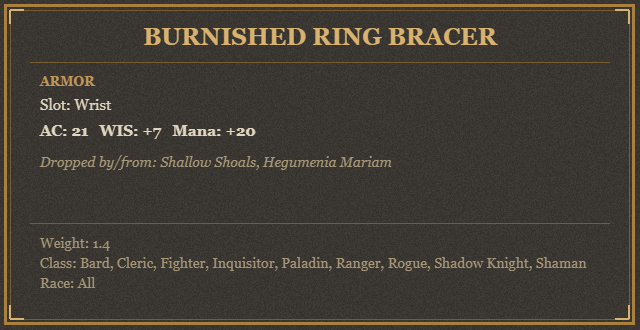 Burnished Ring Bracer