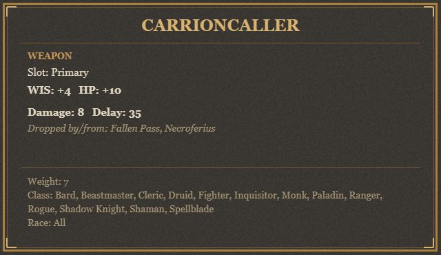 Carrioncaller