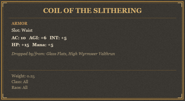 Coil of the Slithering