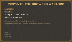 Crown of the Drowned Warlord