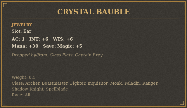 Crystal Bauble