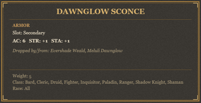 Dawnglow Sconce