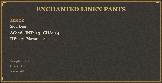 Enchanted Linen Pants