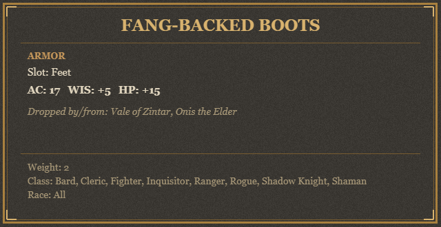 Fang-Backed Boots