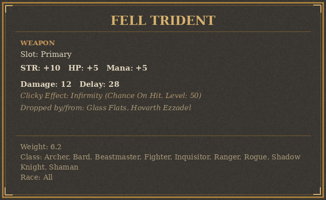 Fell Trident