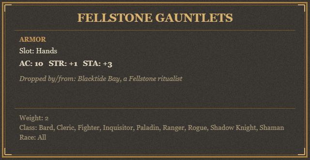 Fellstone Gauntlets