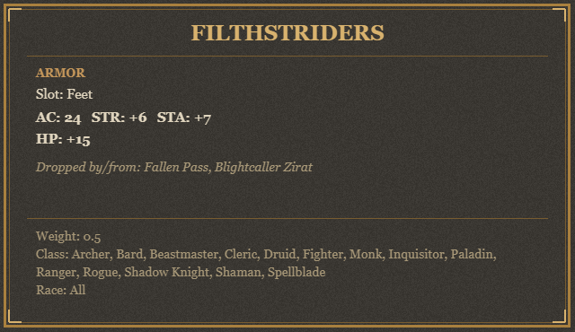 Filthstriders