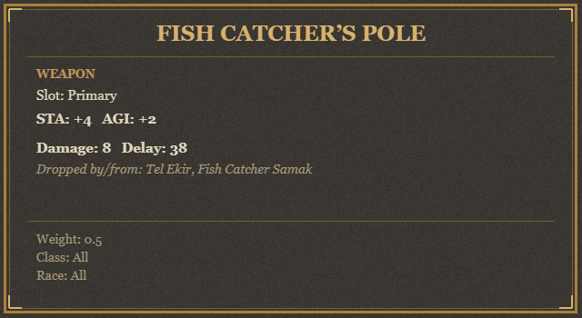 Fish Catcher’s Pole