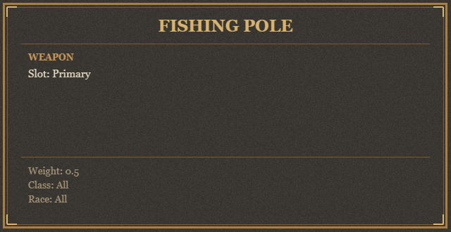 Fishing Pole