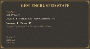 Gem-encrusted Staff
