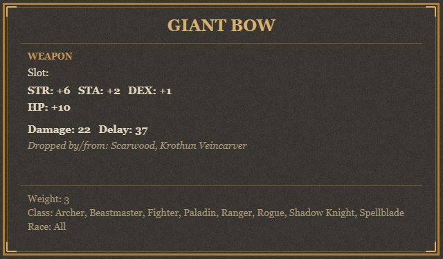 Giant Bow