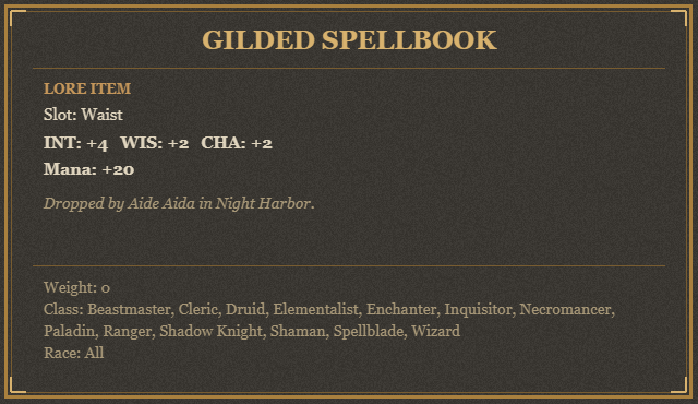 Gilded Spellbook