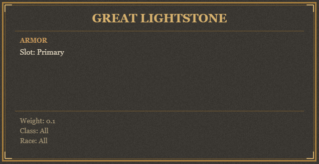 Great Lightstone