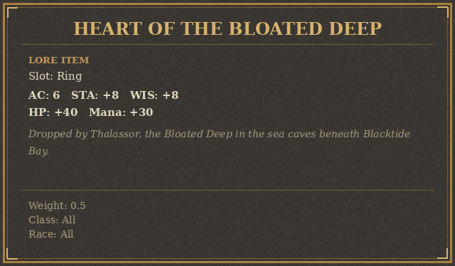 Heart of the Bloated Deep