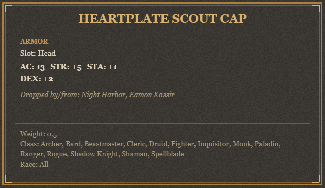 Heartplate Scout Cap
