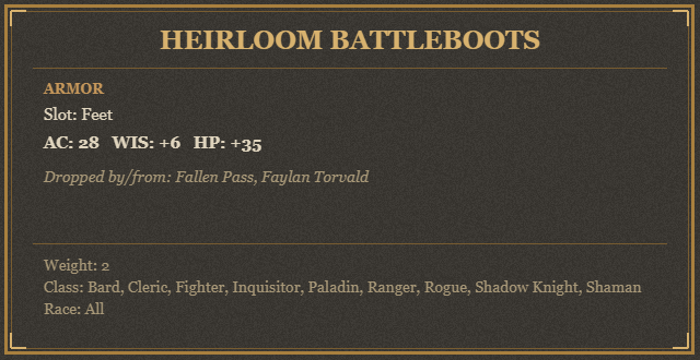 Heirloom Battleboots