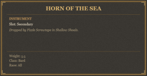 Horn of the Sea