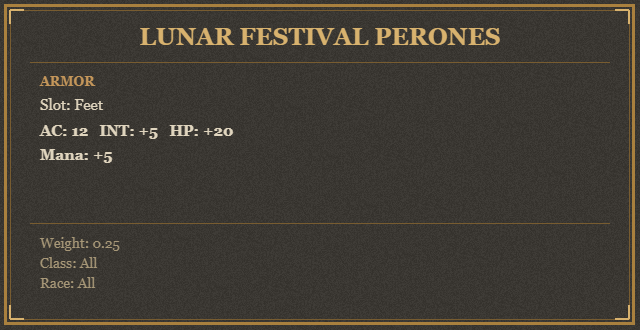 Lunar Festival Perones