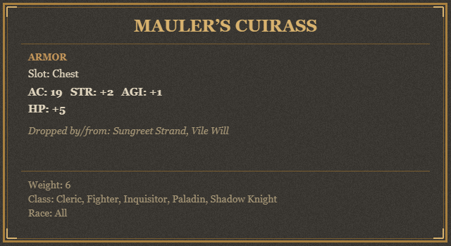 Mauler’s Cuirass