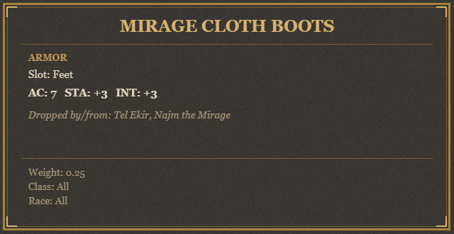 Mirage Cloth Boots