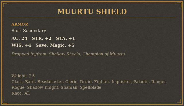 Muurtu Shield