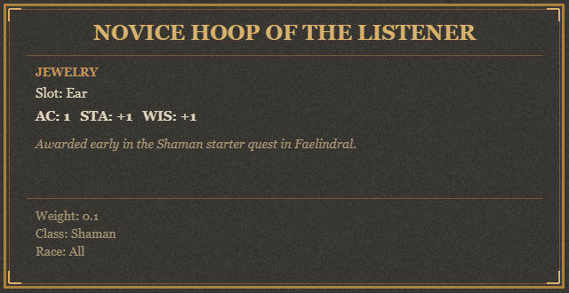 Novice Hoop of the Listener