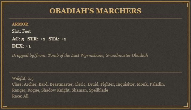 Obadiah’s Marchers