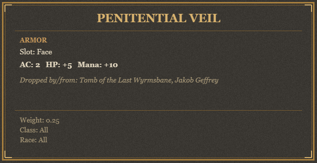 Penitential Veil