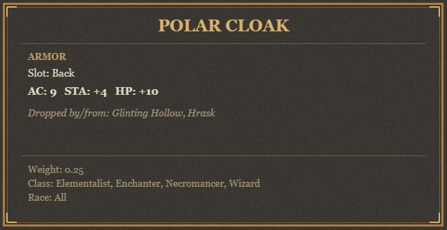 Polar Cloak