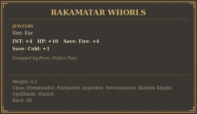 Rakamatar Whorls