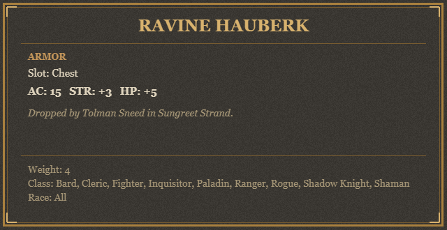 Ravine Hauberk