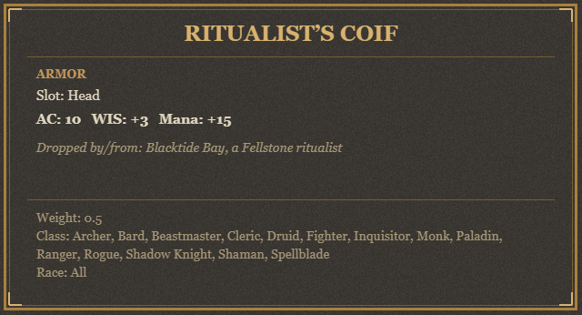 Ritualist’s Coif