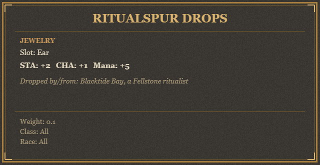 Ritualspur Drops