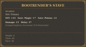 Rootrender’s Stave