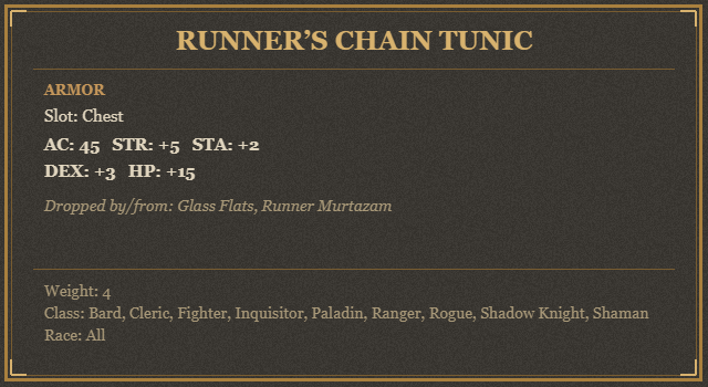 Runner’s Chain Tunic