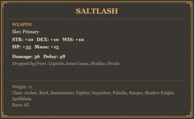 Saltlash