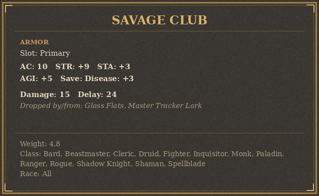 Savage Club