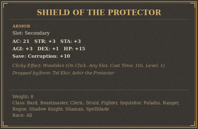 Shield of the Protector
